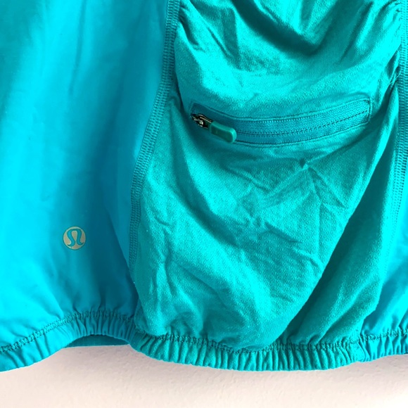 Lululemon teal athletic/running tank size 6 - Picture 3 of 3